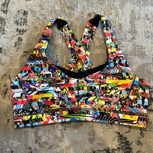 Lululemon SEAWHEEZE Run Stuff Your Bra SZ 6